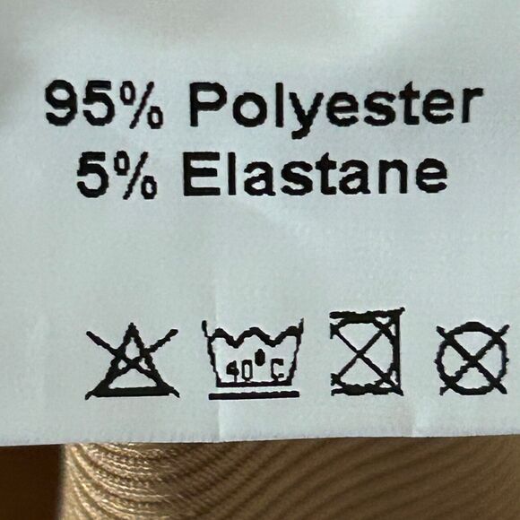 Micas Long Dress Women XS Tan Bodycon Knitted Side Slit Backless Tie Up - Picture 11 of 13